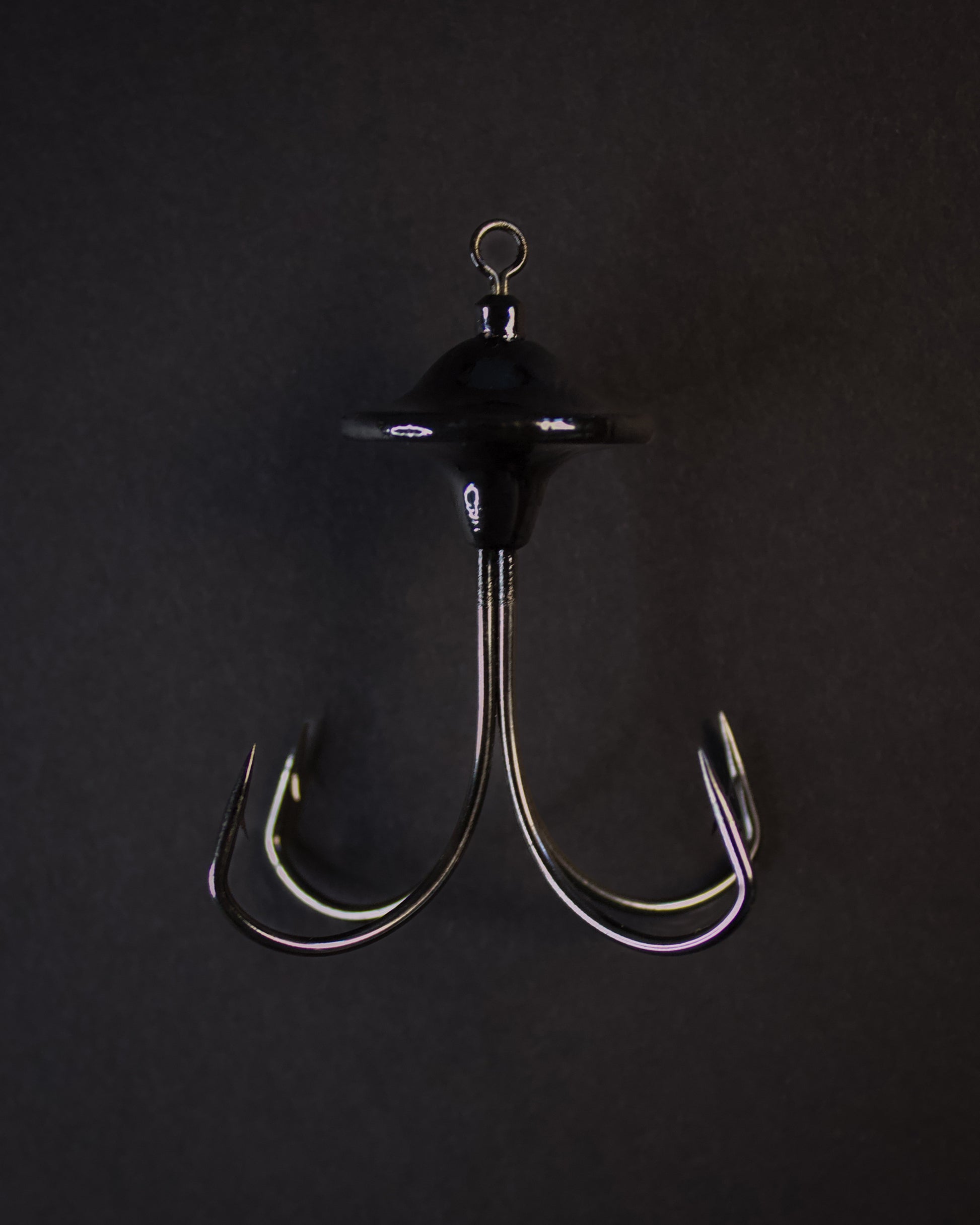 depth charge fishing lure GT and a sharp offset hook with WalleyeXs Bait Keeper barb WalleyeX Depth Charge GT Spinner