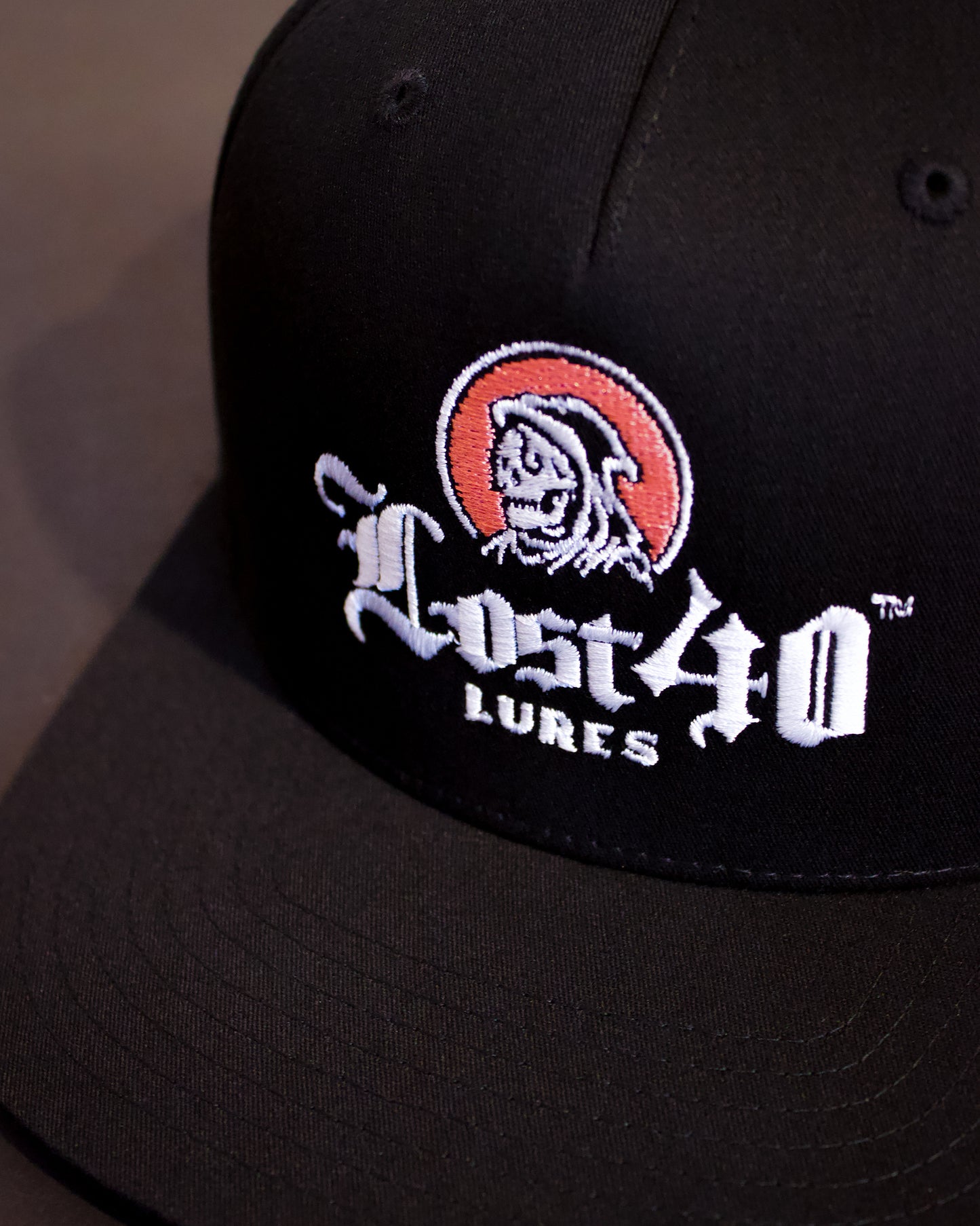 Lost 40 Logo Black Hat