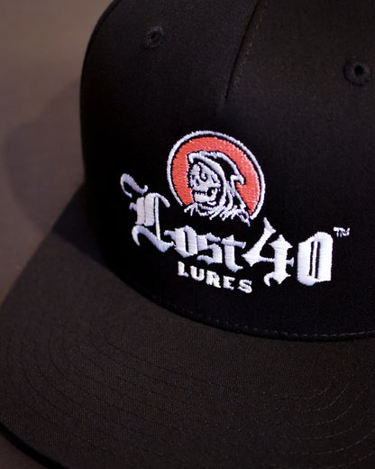 Lost 40 Logo Black Hat
