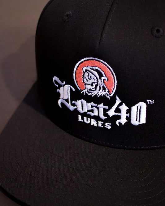 Lost 40 Logo Black Hat